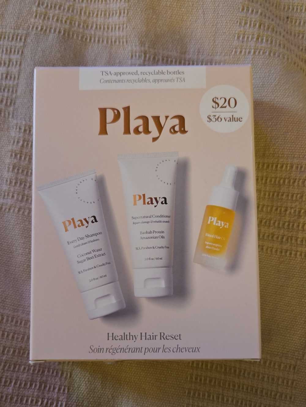 Playa Healthy Hair Reset Set